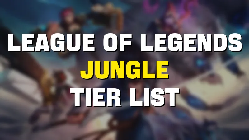 league of legends jungle tier list maker template