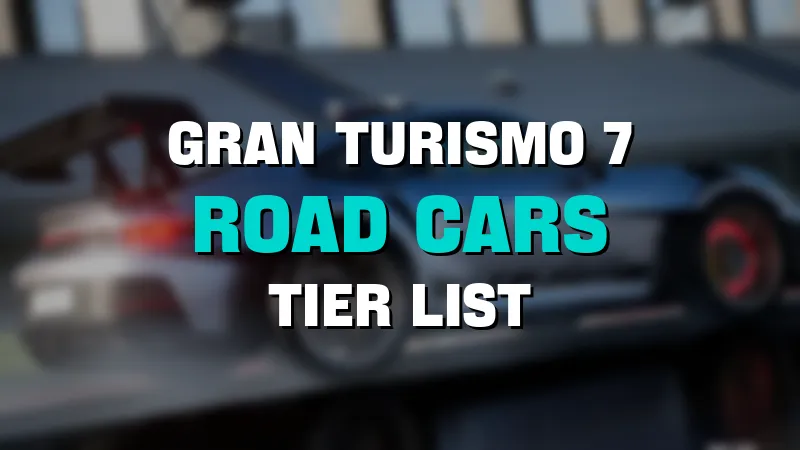 Gran turismo 7 road cars tier list maker template