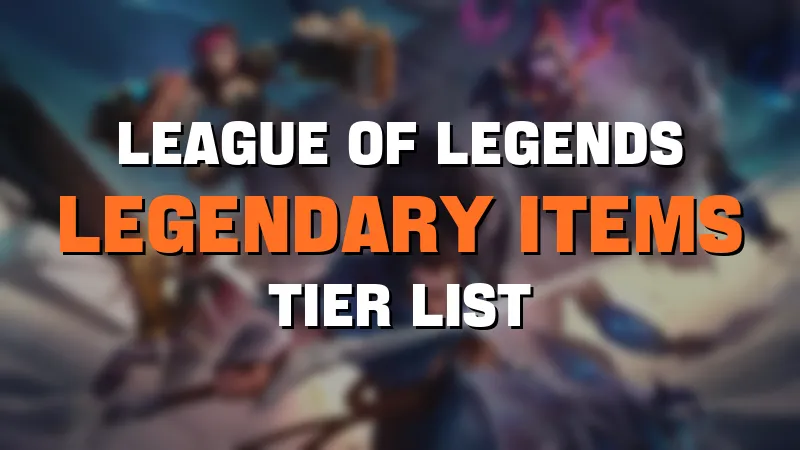 League of Legends tier list maker template free