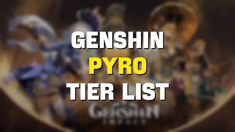 genshin pyro tier list maker template